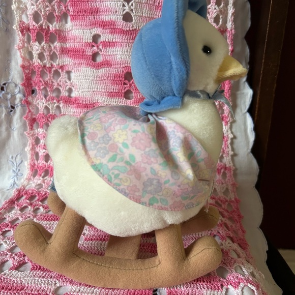 Peter Rabbit Jemima Puddle Duck Stuffed toy Beatrix Potter Vintage Eden Products - Picture 7 of 7
